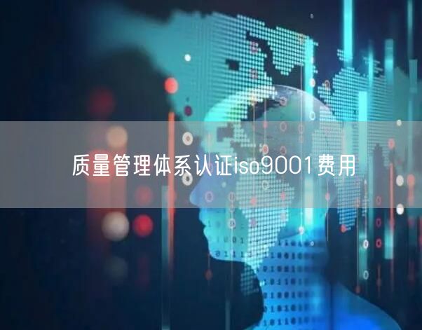 質(zhì)量管理體系認(rèn)證iso9001費(fèi)用(0)