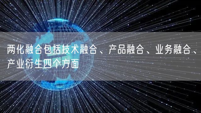 兩化融合包括技術融合、產品融合、業務融合、產業衍生四個方面(10)